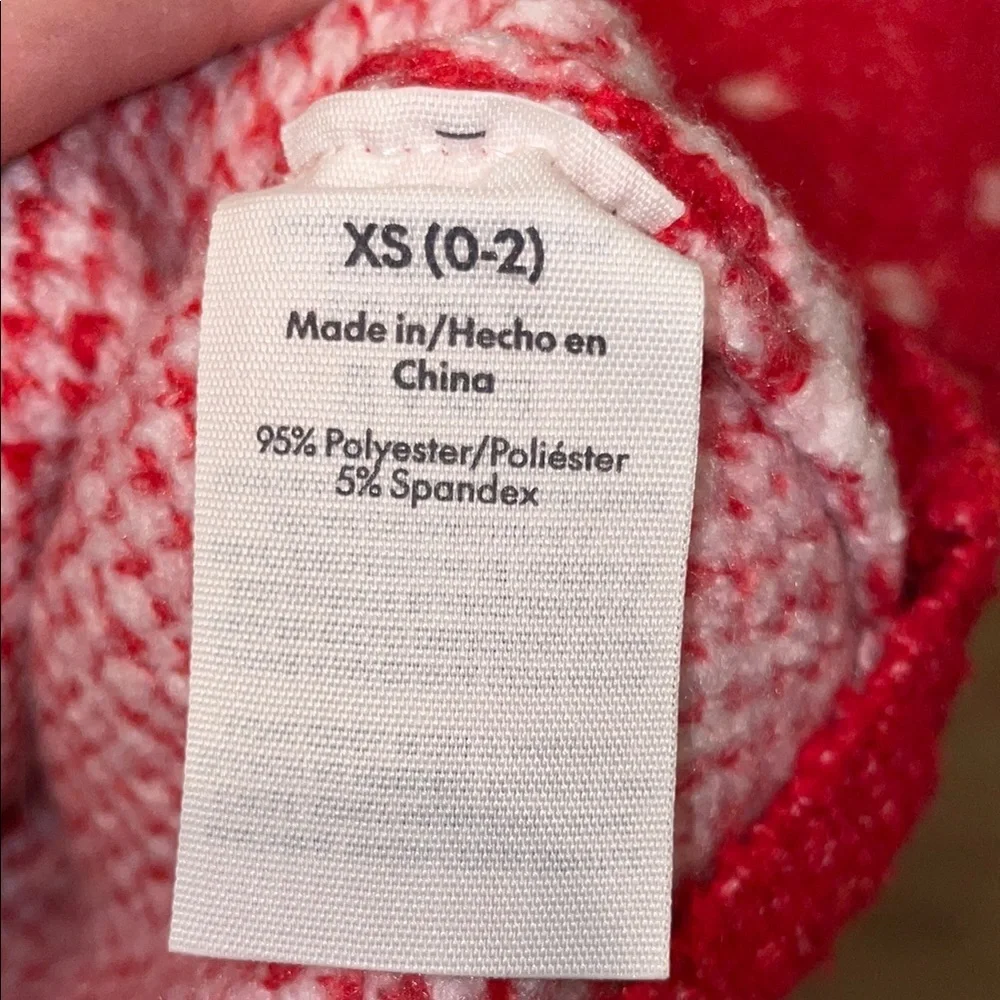 Red and White Snowflake Sweater